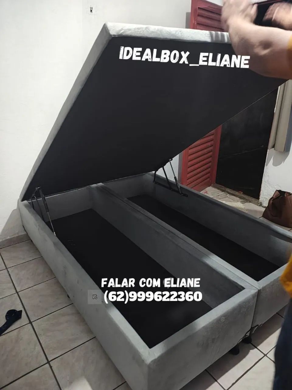 Box baú casal bipartido/ Blindado  - Foto 3