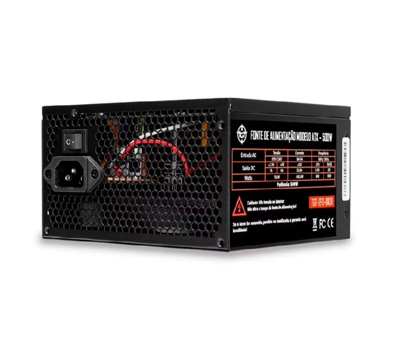 Fonte ATX TGT Enfield 500 Watts 