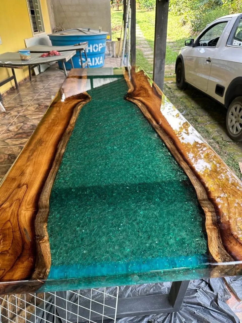 Mesa de resina - Foto 2