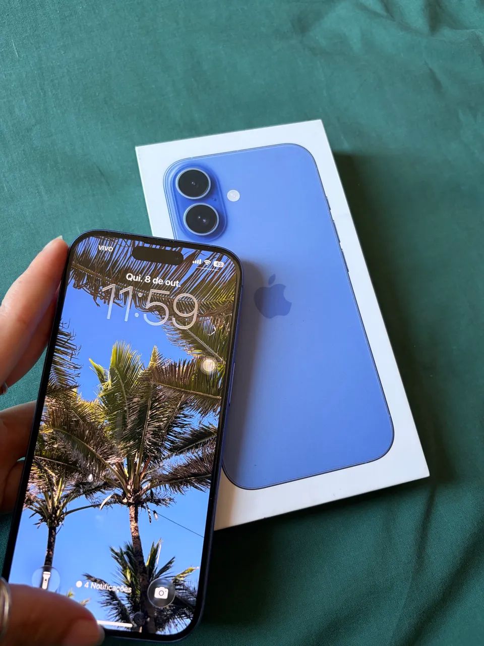 VENDO OU TROCO IPHONE 16 com volta - Foto 3