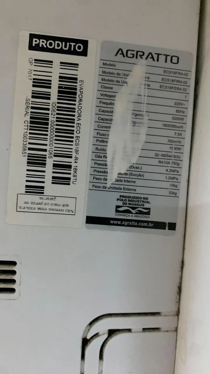 Vendo ar condicionado 18.000 btus. - Foto 2
