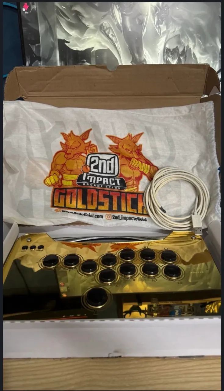SLIM (S) HITBOX Arcade Ps4  /ps3 E Pc controle 2nd - Foto 5