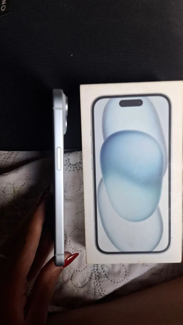 iPhone 15 Azul - extremamente conservado  - Foto 4