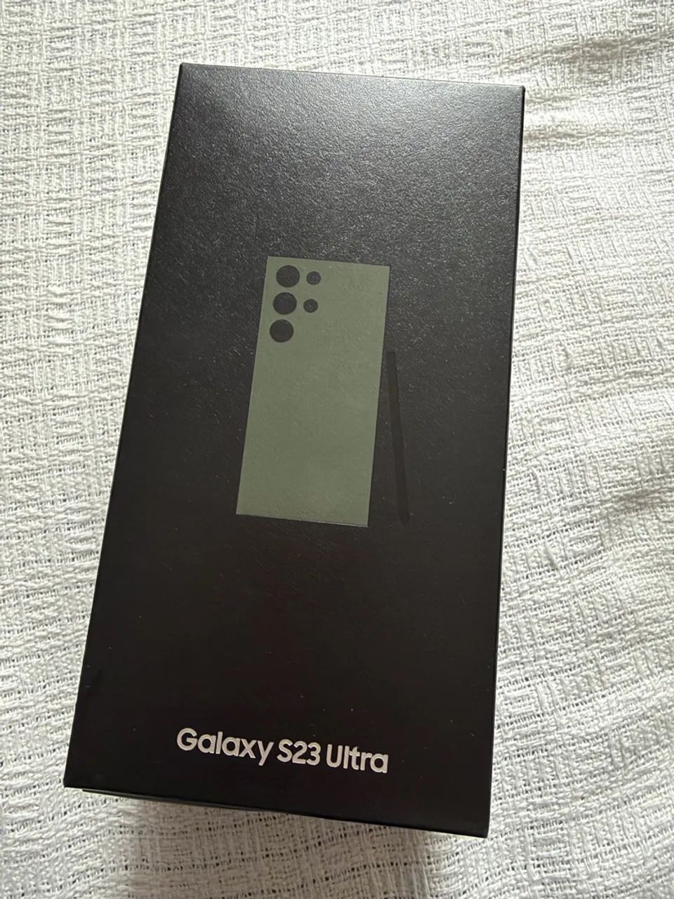 Caixa com manuais e chave ejetora S23 ultra verde 512gb - Foto 2