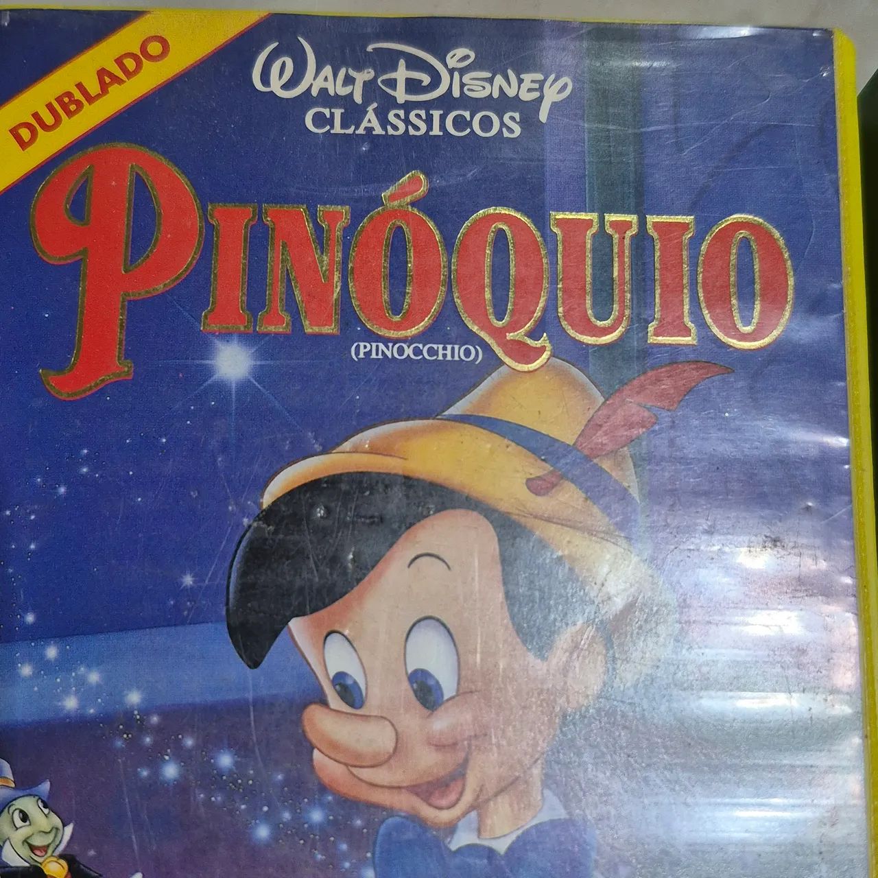 FITA VHS PINÓQUIO DISNEY ORIGINAL NÃO TEM MOGO, BOM ESTADO