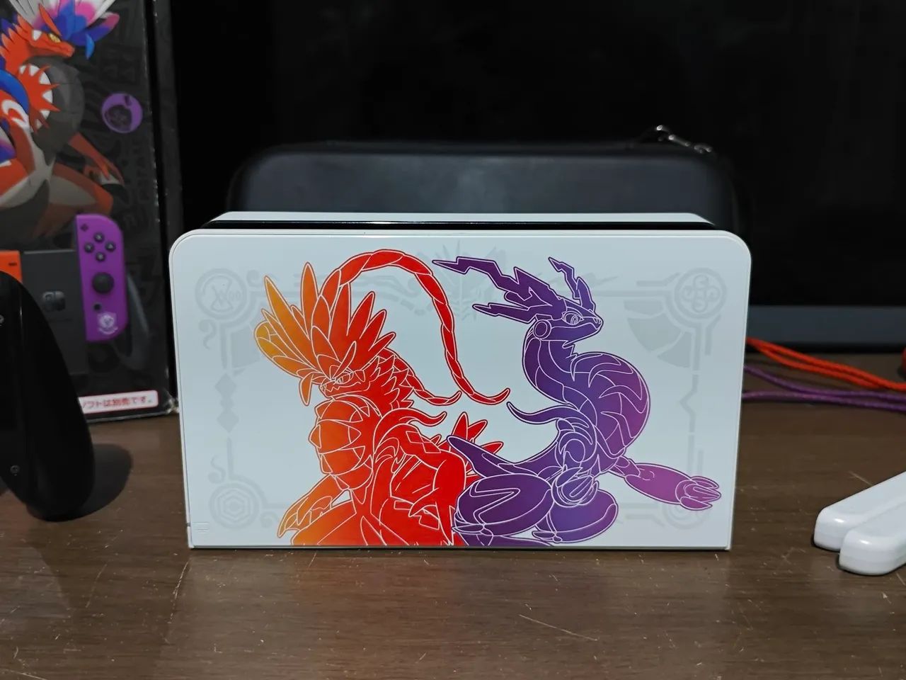 NITENDO SWITCH OLED Versão Limitada Pokémon Desbloqueado  - Foto 4