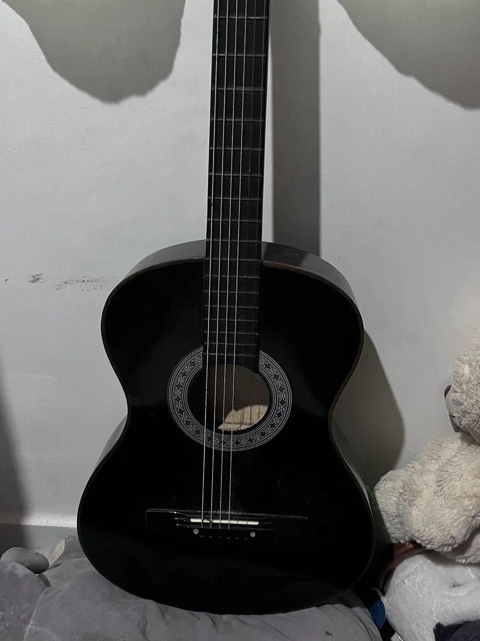 Violão preto Queen?s 