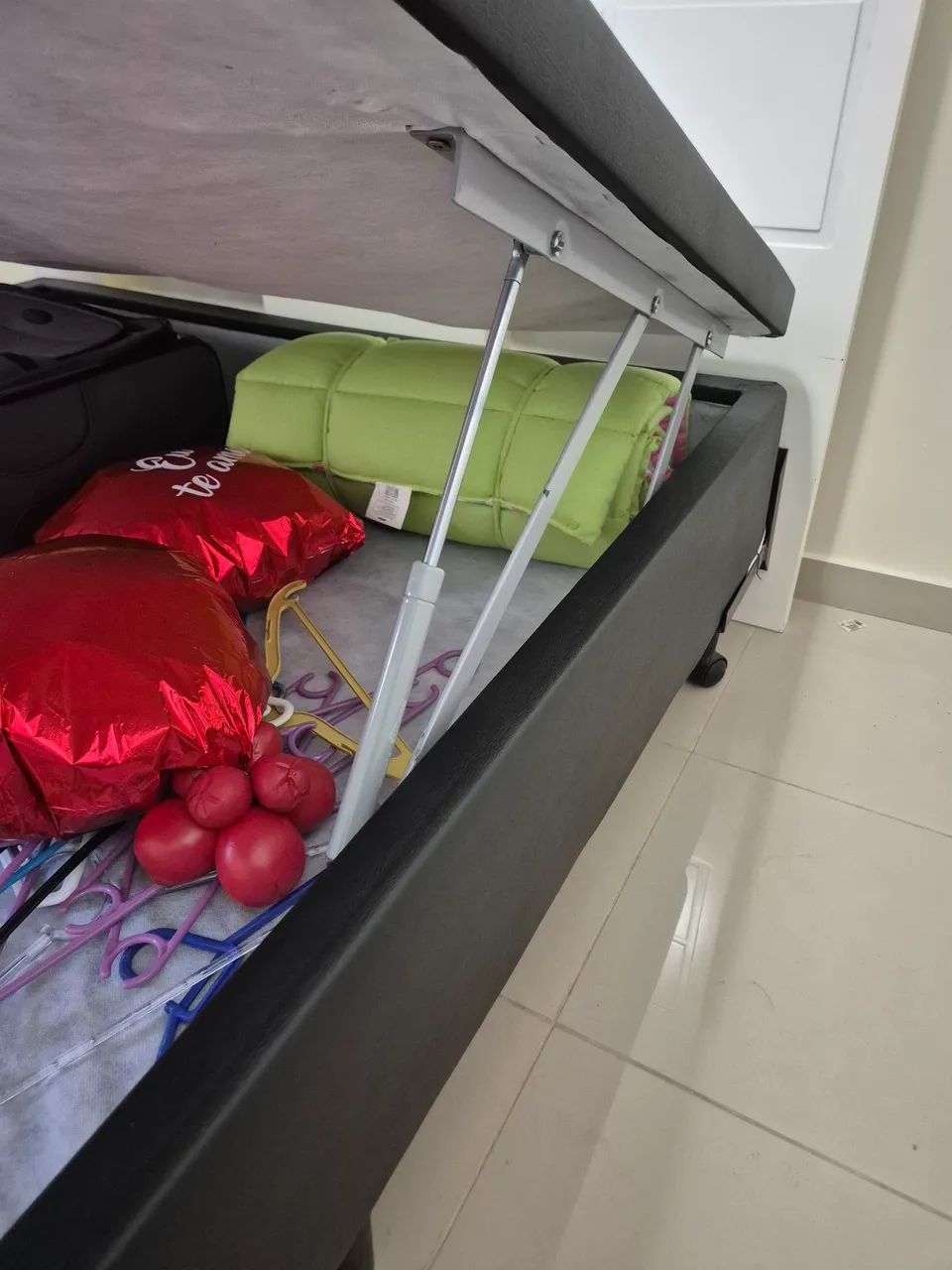 Cama box e colchão Castor casal com cabeceira - Foto 5
