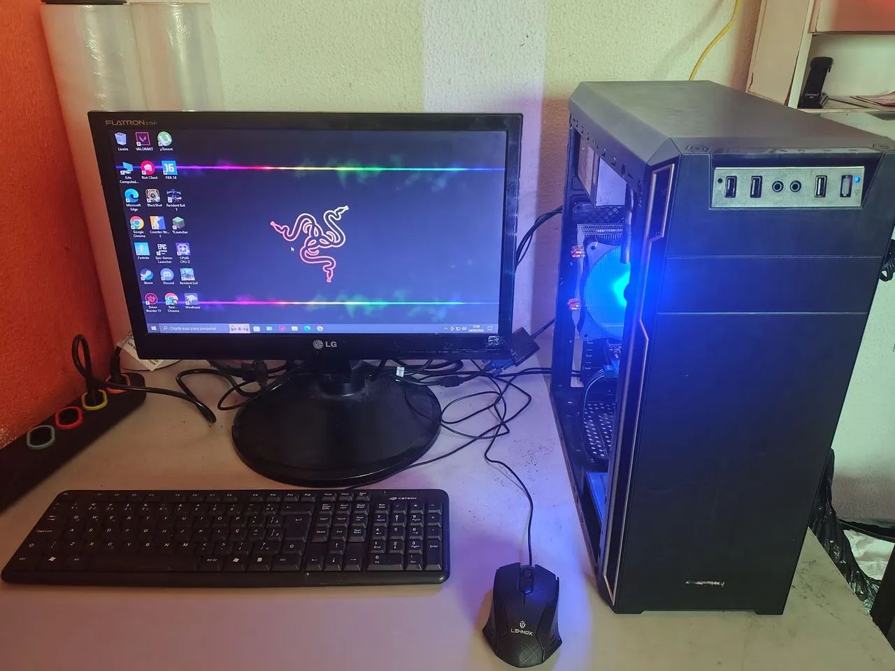 PC Gamer Completo Core i5 Win10 