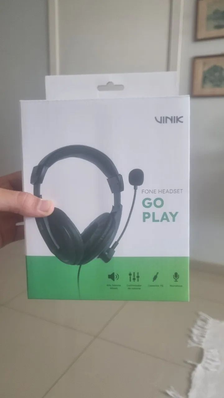 Fone vinik nunca usado
