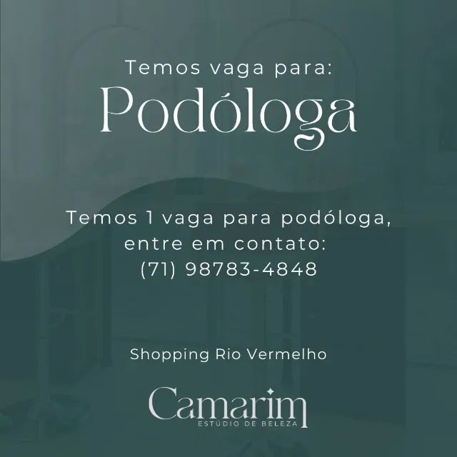 Vaga Para Podologa 