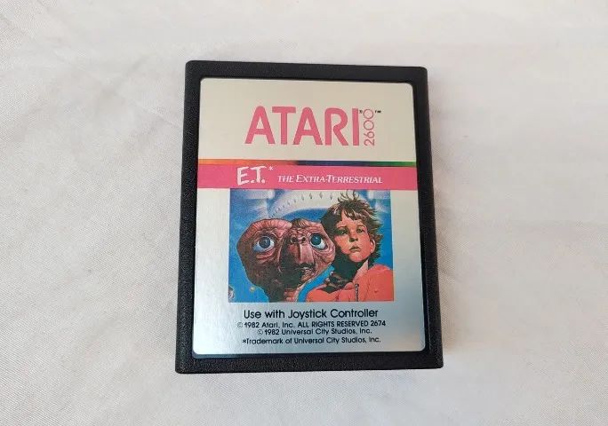 E.t. The Extra-terrestrial - Original Completo Atari 2600 - Foto 2