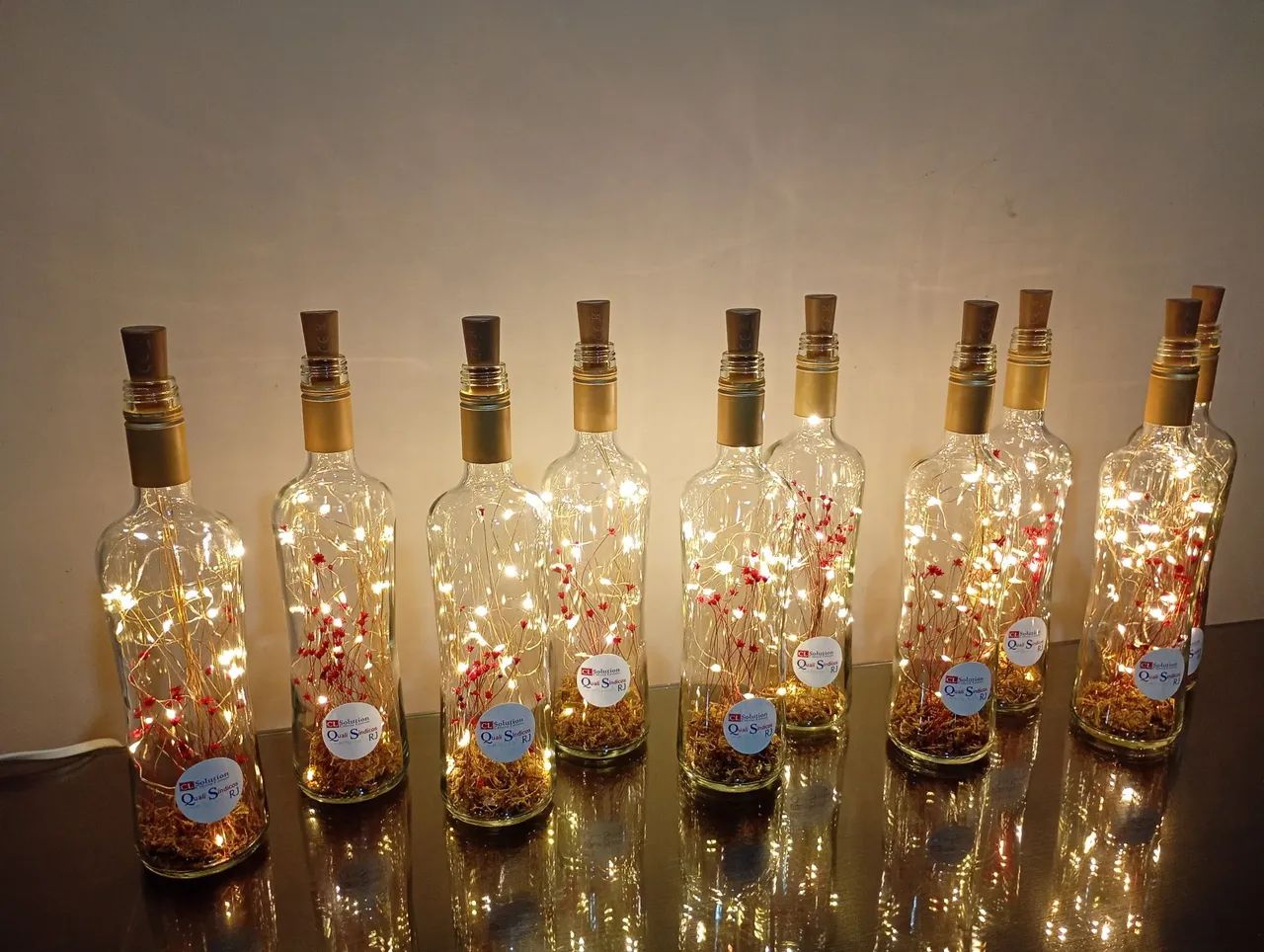 Luminária com luz de led decorada  - Foto 5