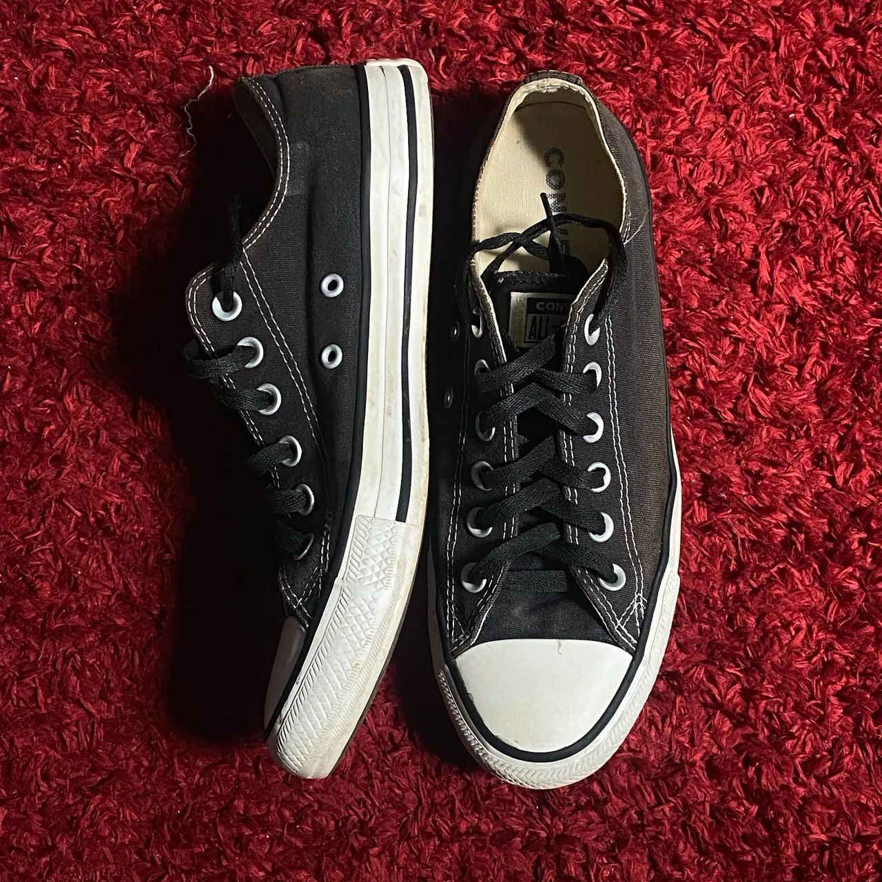 All Star Converse Low Preto