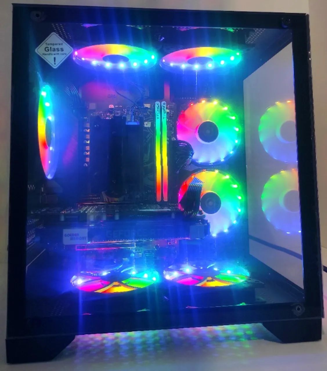 Pc Gamer Cyber i5-14400F RTX 3070 (NOVO) DDR5 - Foto 4