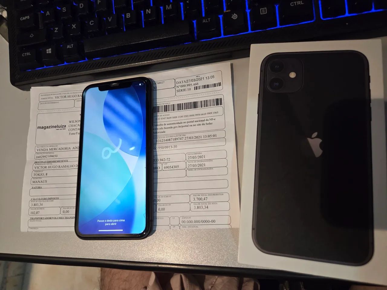 Iphone 11 64gb preto bem conservado - Foto 4