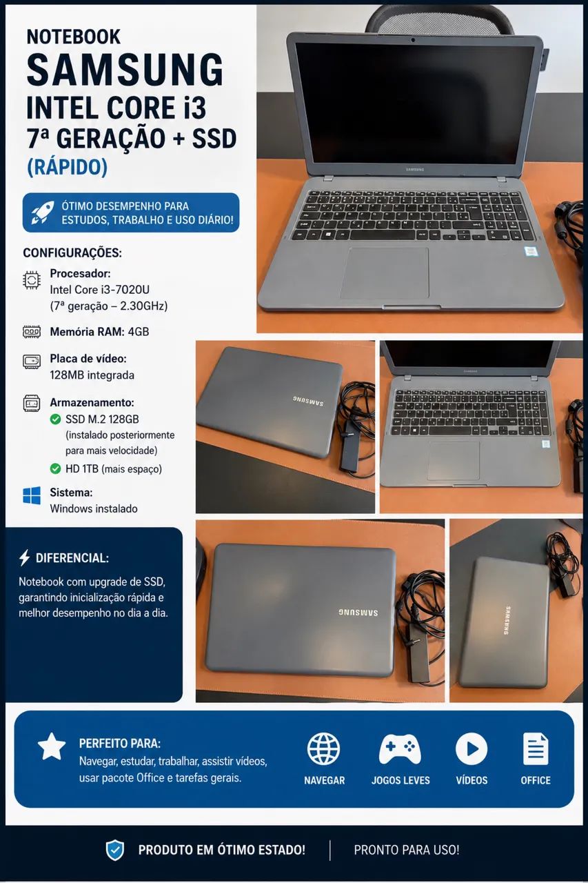 Notebook Samsung 