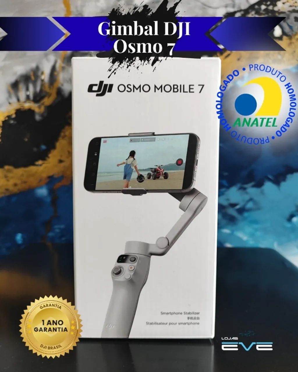 Osmo 7 DJI, lacrado! 1 Ano de Garantia!