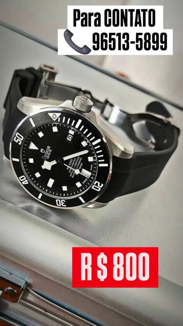 Relógio TUDOR GENEVE - AUTOMÁTICO  - PELAGOS PULSEIRA DE BORRACHA  - Foto 2