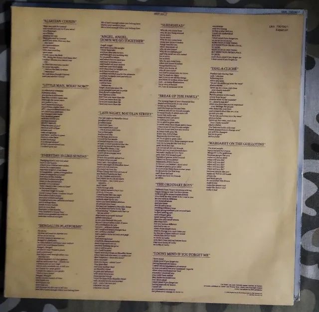 LP Vinil Morrissey - Viva Hate (1988) EX/VG+ - Foto 4