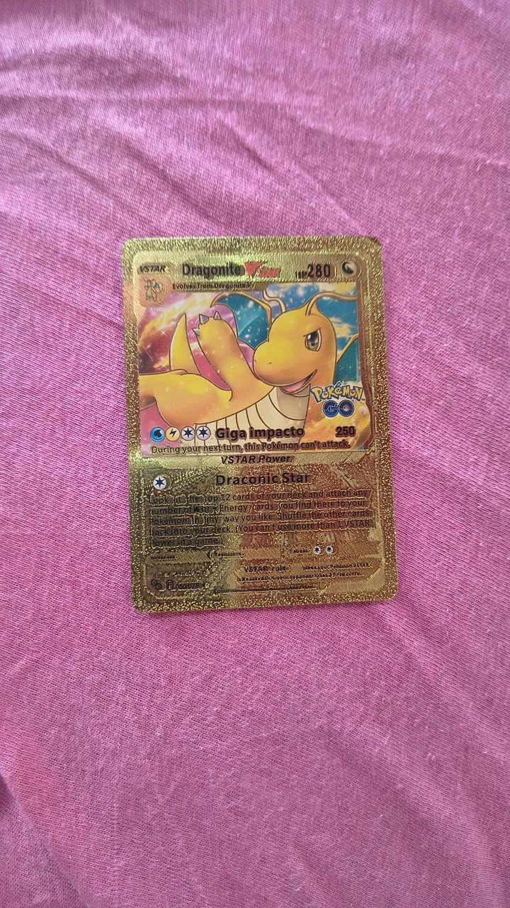 Carta Dragonie Dourada 