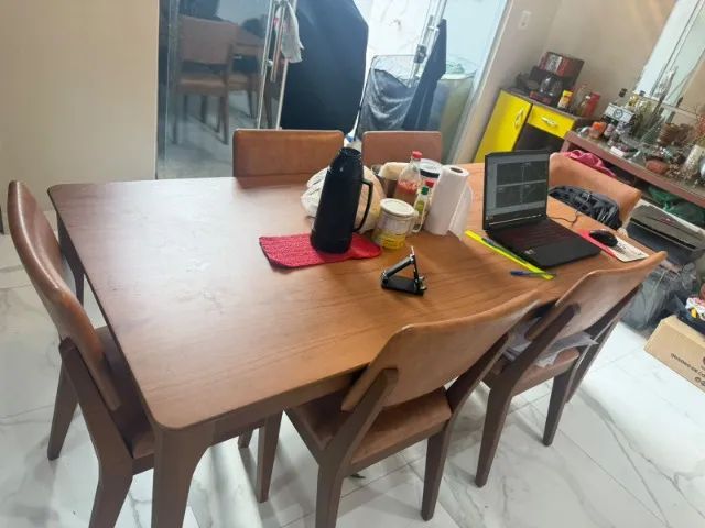 MESA DE JANTAR MODELI 6 LUGARES - Foto 4
