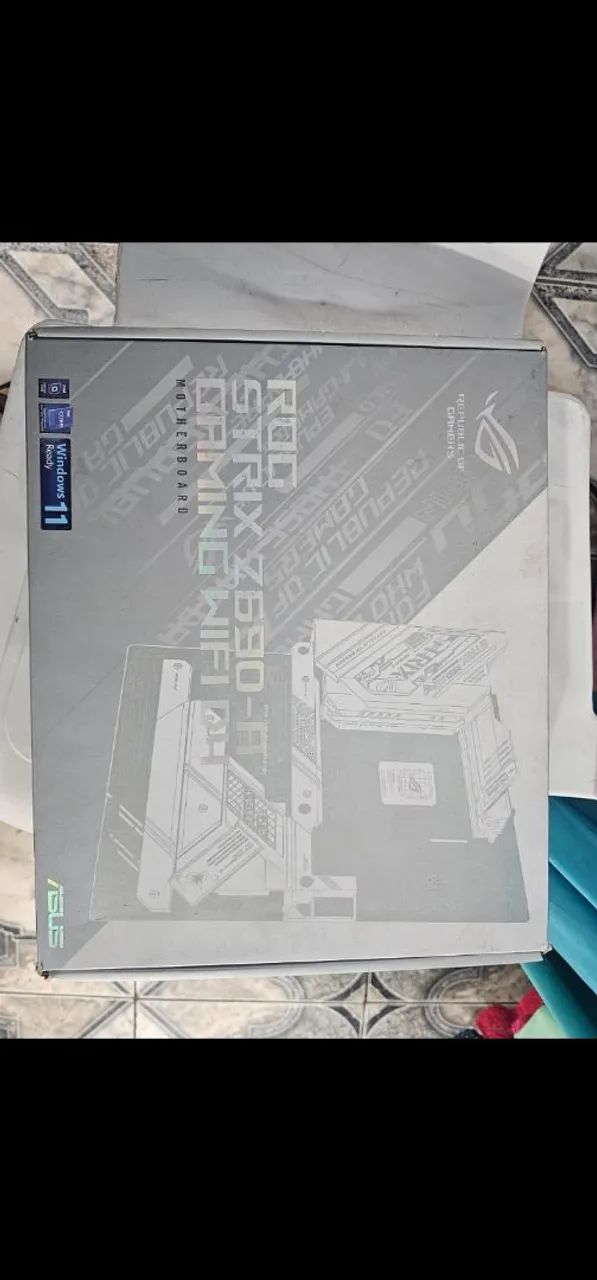Placa mae asus rog strix z690-a gaming wifi d4+ intel i9 1290ks
