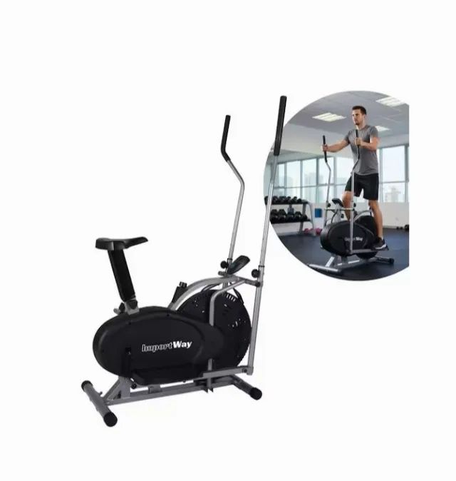 BICICLETA ELÍPTICA ERGOMÉTRICA 2 EM 1