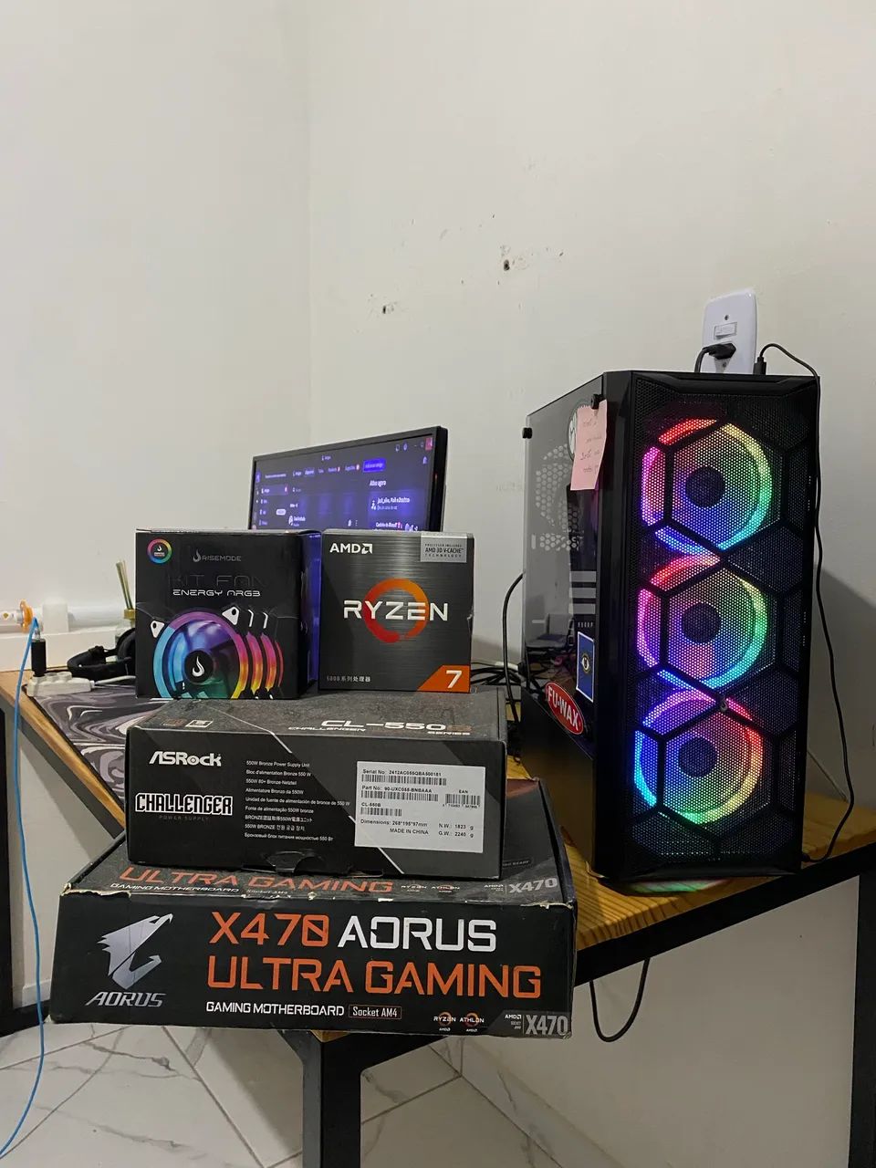 Pc gamer Ryzen 7 5700G