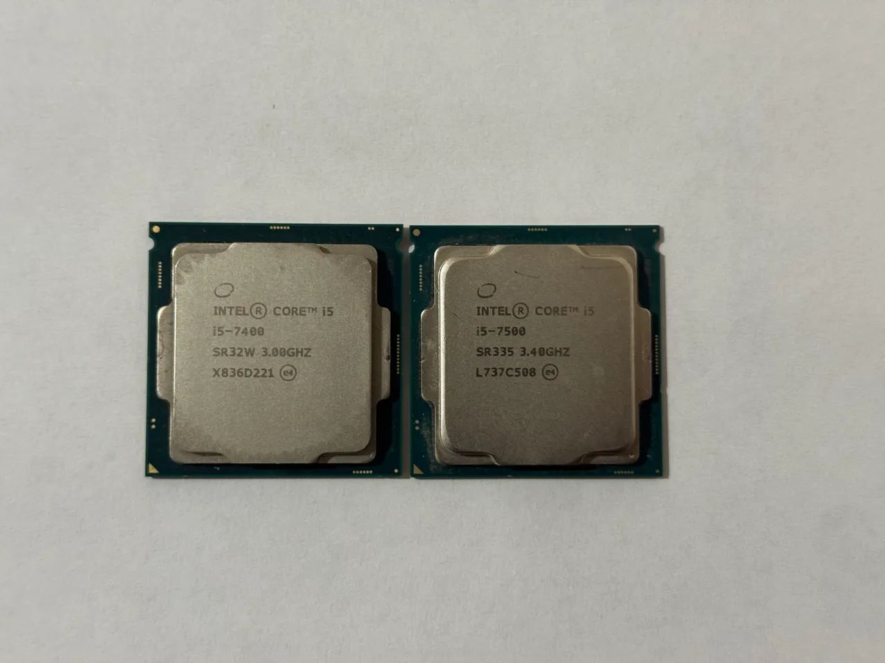 i5 7400 e i5 7500 (lote)