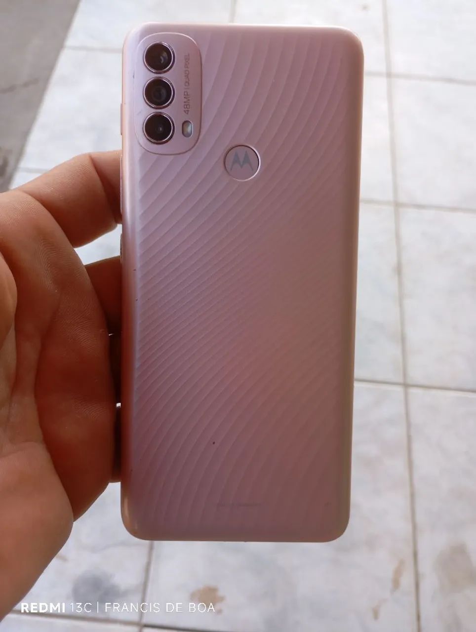 Moto e 40 aceito oferta
