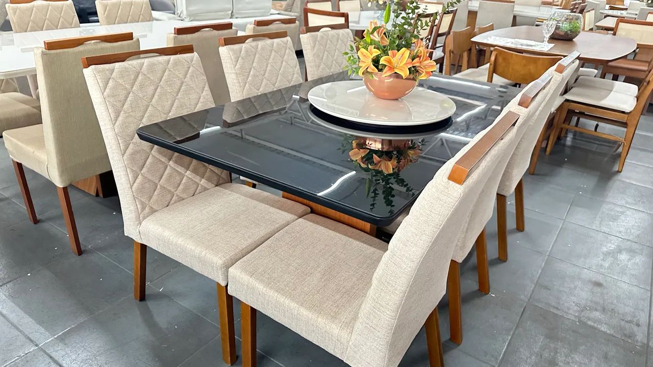 Mesa nova madeira com garantia 