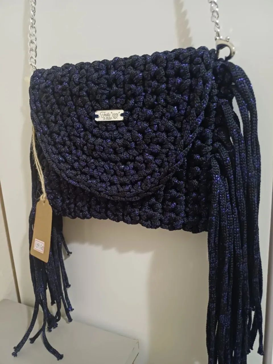 Lindas bolsas de crochê  - Foto 5