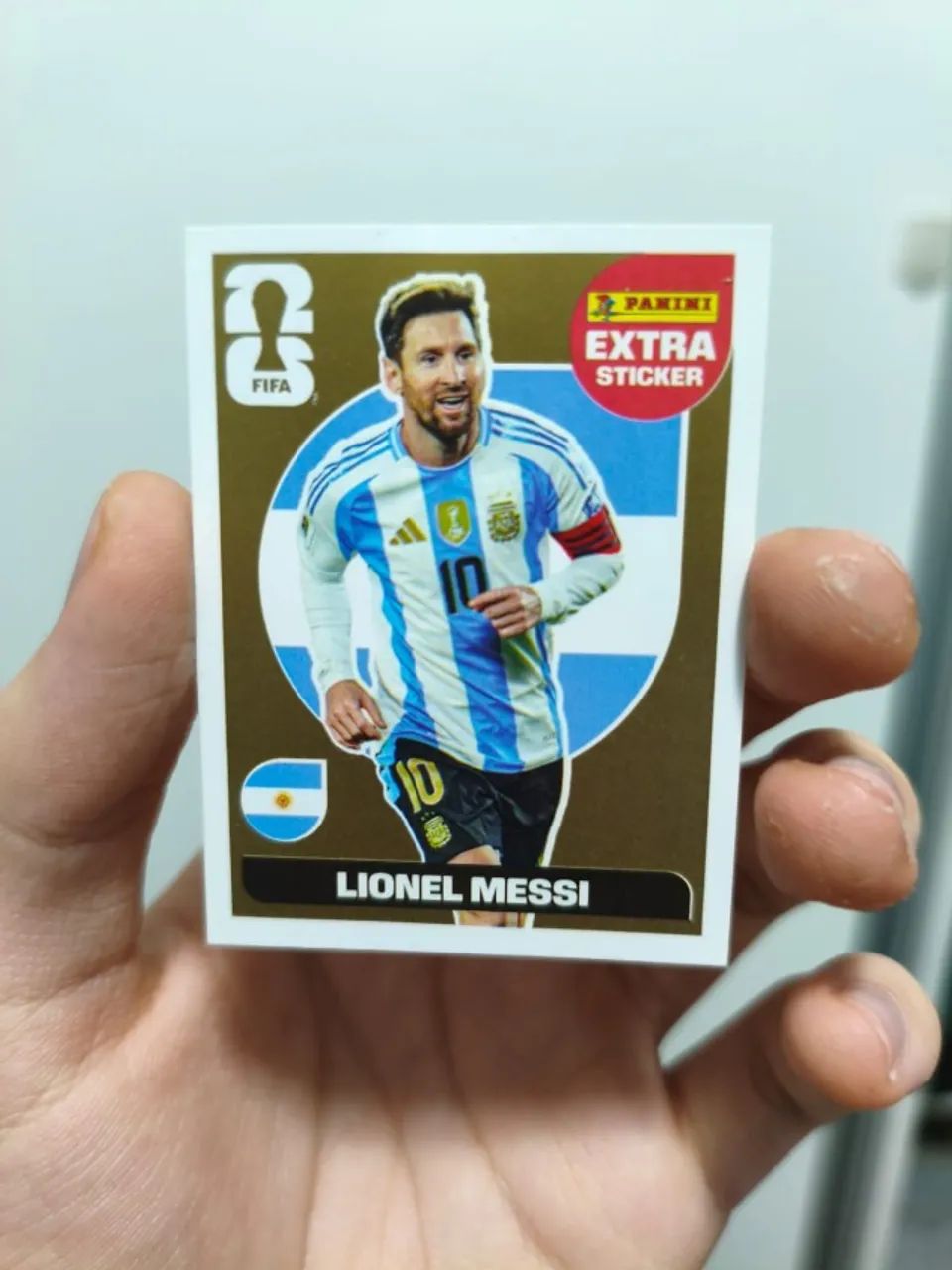 Lionel Messi Legend Ouro/Dourada da Copa do Mundo 2026