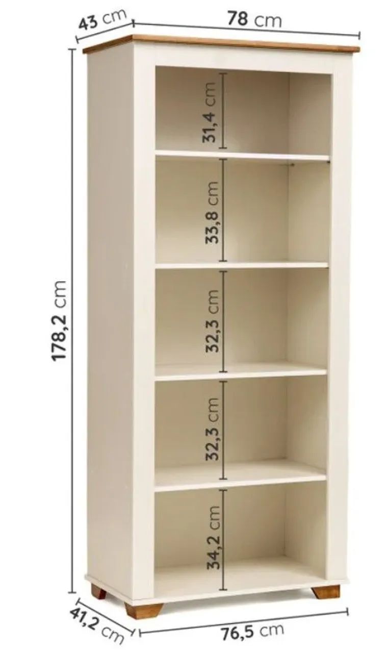 Conjunto Escritório: Estante + Mesa.  - Foto 3