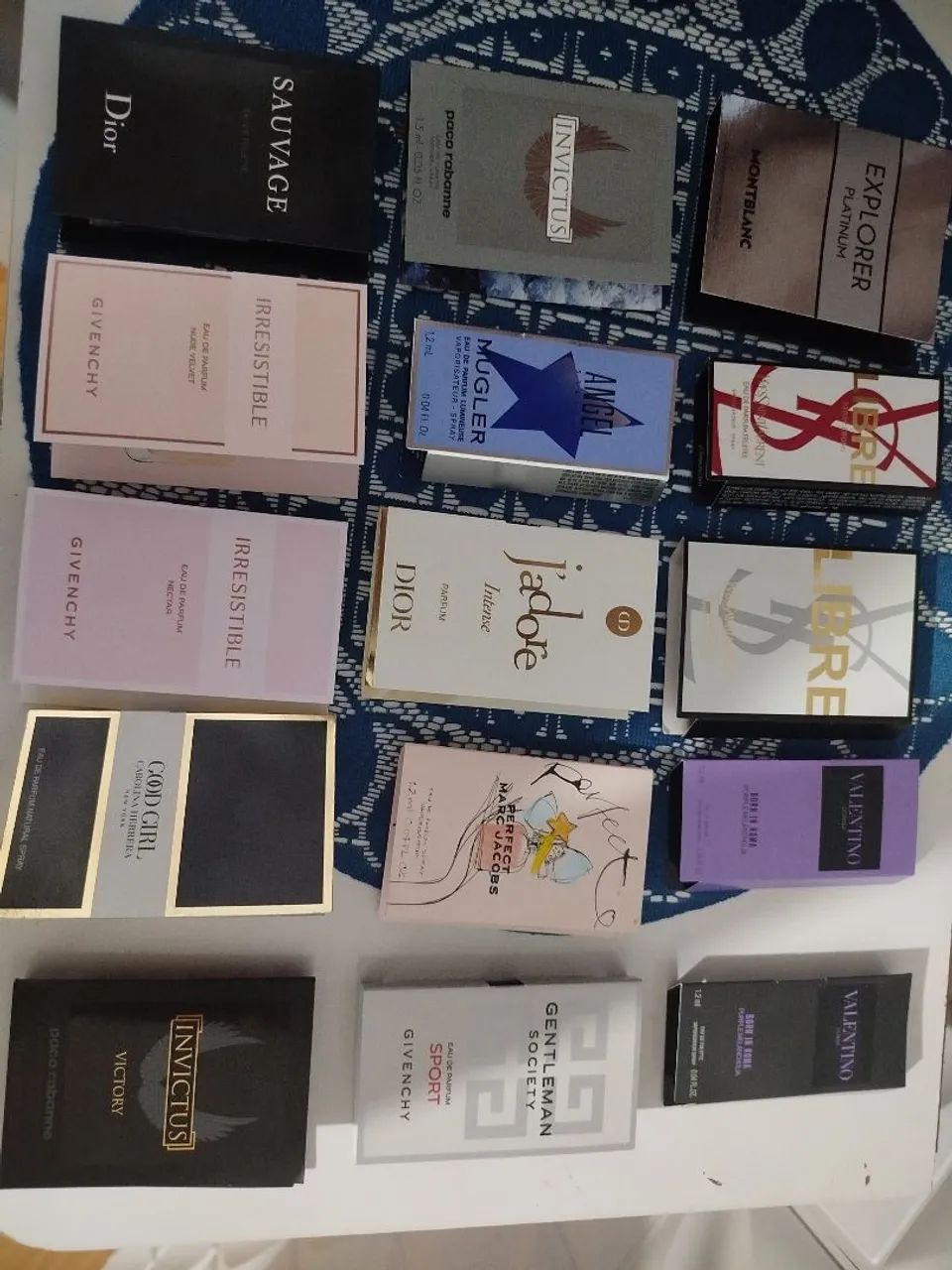Flaconetes de perfumes importados
