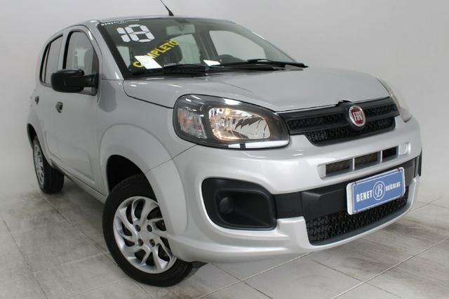 FIAT UNO DRIVE PRATA 1.0 FLEX