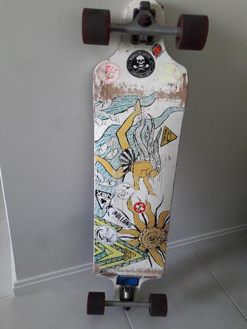 Skate longboard koston rebaixado - Foto 4
