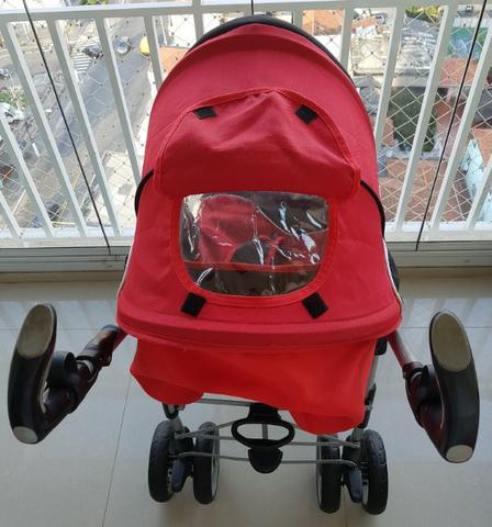 Carrinho + bebê conforto + base isofix Infanti - Foto 3