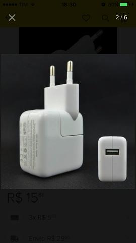 Carregador Completo iPhone Com Garantia Entrega Grátis Aceito Cartão - Foto 3