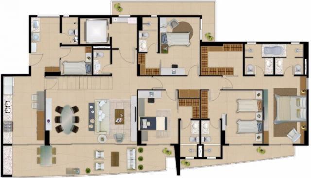 Apartamento residencial à venda com 04 suítes, aldeota, fortaleza. - Foto 20