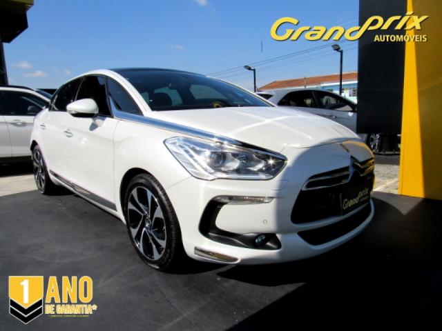 CITROËN DS5 2016 1.6 SO CHIC 16V 165CV TURBO INTERCOOLER GASOLINA 4P AUTOMÁTICO BRANCO