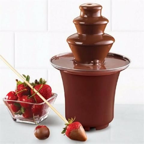 Maquina Fondue Eletrica Chocolate Fortain Cascata