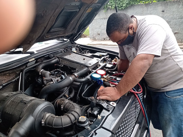 Recarga pra ar condicionado automotivo