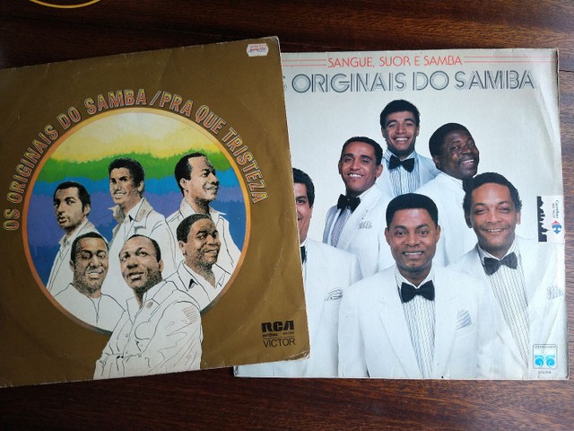 Lp Vinil - Os Originais Do Samba - Sangue Suor e Samba