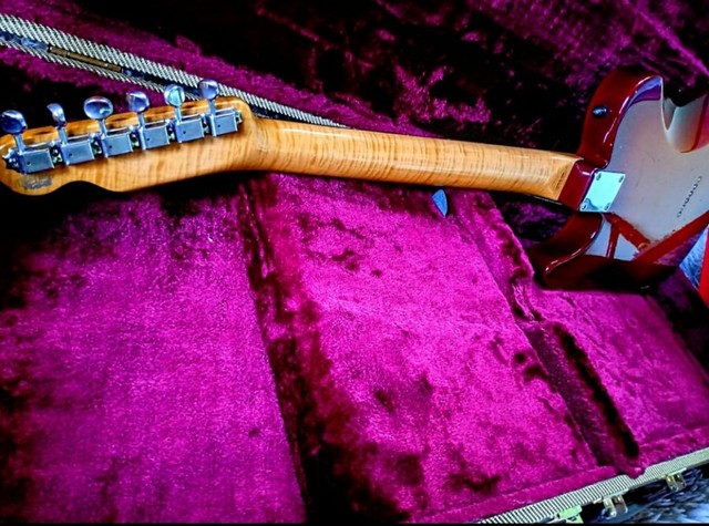 Fender Telecaster Deluxe Foto Flame japonesa  - Foto 3
