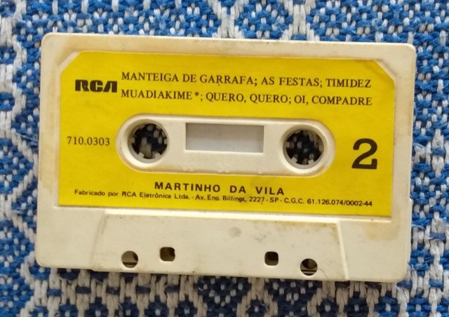 Fita K7 Cassete Original Martinho Da Vila  - Foto 4