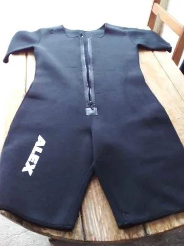 Short Alex 2mm zip , borracha L