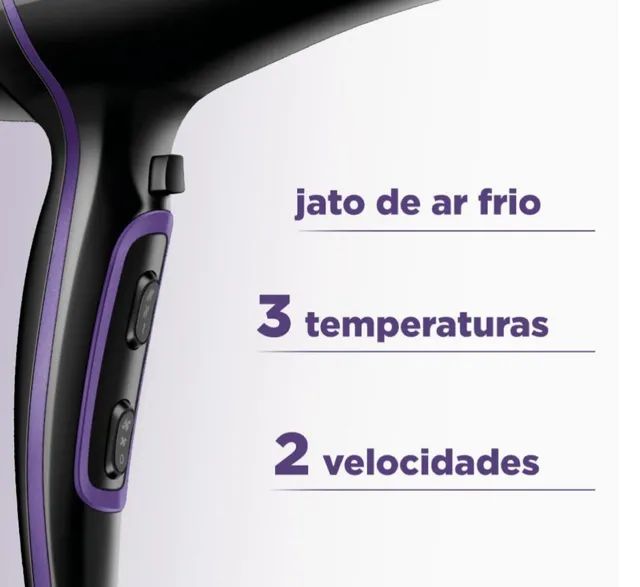 Secador Profissional mondial 2000W.  - Foto 4