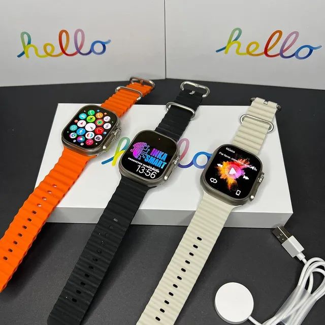 Smartwatch Hello Watch 3 Original Tela AMOLED 4GB Memória ROM Música